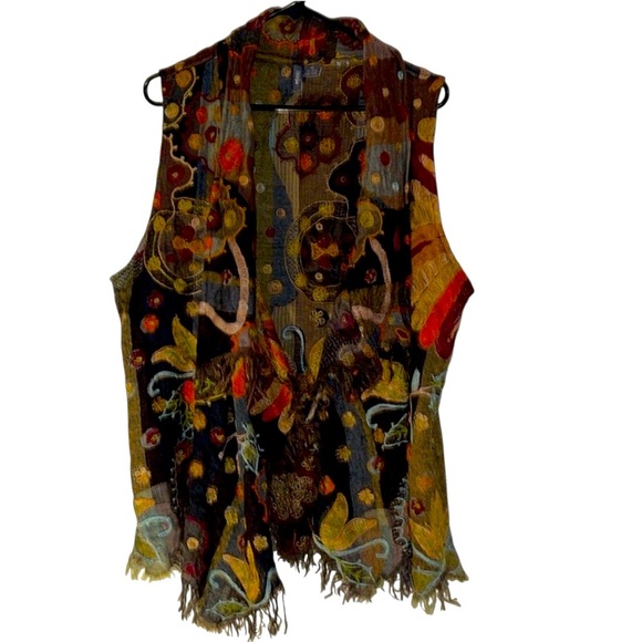 🌹ANU SLEEVELESS KIMONO - Picture 1 of 7